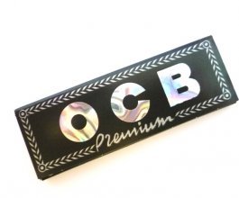 Papírky OCB Black King Size, 32ks v balení