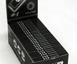 Papírky OCB Premium Black King Size, 32ks v balení | box 50ks