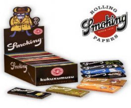 Papírky SMOKING KUKUXUMUSU King Size, 33ks v balení, box 50ks