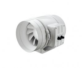 Ventilátor s termostatem  Vents/Dalap 100 U-T, 145/187m3/h