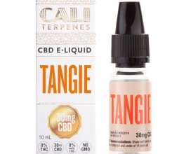 E-liquid Tangie CBD 100mg 10ml 0% Nicotine